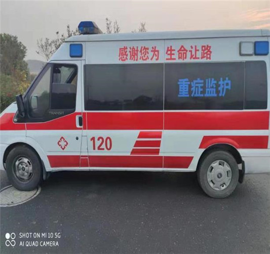 安远救护车出租服务案例3